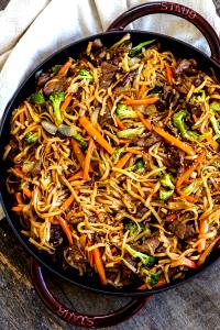 3/4 cup Beef Lo Mein