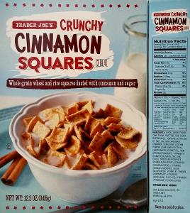 3/4 cup Cinnamon Squares Cereal