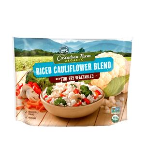 3/4 cup frozen (83 g) Riced Cauliflower Blend with Stir-Fry Vegetables