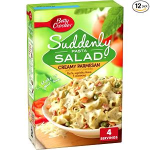 3/4 cup prepared (49 g) Suddenly Pasta Salad - Tomato Parmesan