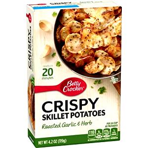 3/4 cup prepared Seasoned Skillets Potatoes Roasted Garlic & Herb