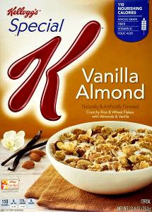 3/4 cup Vanilla Flavored Flakes with Almonds