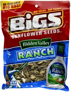 3/4 cup Zesty Ranch Sunflower Seeds