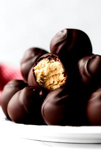 3 balls Lindor Peanut Butter Truffles