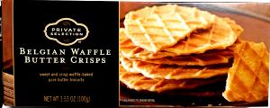 3 biscuits (30 g) Belgian Waffle Butter Crisps