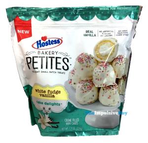 3 cakes (51 g) Bakery Petites White Fudge Vanilla