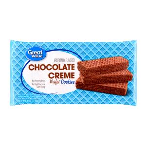 3 cookies (28 g) Chocolate Wafers