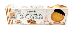 3 cookies (28 g) French Butter Cookies with Sea Salt Caramel