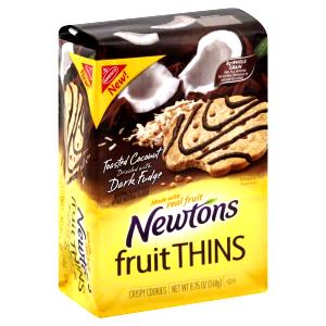 3 cookies (31 g) Fruit Thins - Toasted Coconut with Dark Fudge