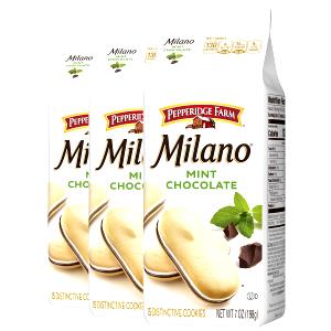 3 Cookies Mint Milano Distinctive Cookie, Sugar Free