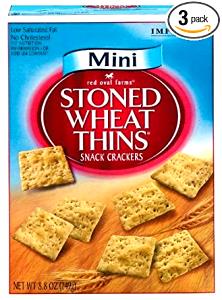 3 crackers (15 g) Stone Ground Wheat Thin Crackers