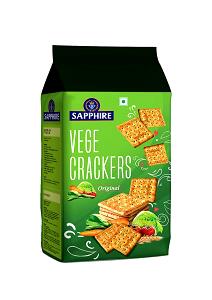 3 crackers (15 g) Vegetable Crackers