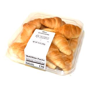 3 croissants (48 g) Mini Croissants