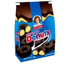 3 donuts (50 g) Frosted Mini Donuts