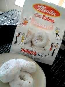 3 donuts (61 g) Sweet Sixteen Powdered Donuts