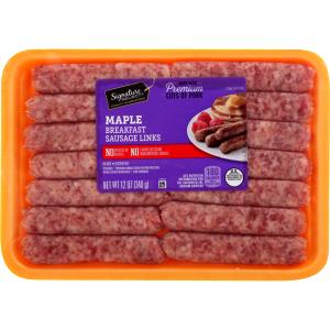 3 links (59 g) Maple Sausage Links