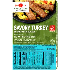 3 links (59 g) Peppered Turkey Breakfast Sausage