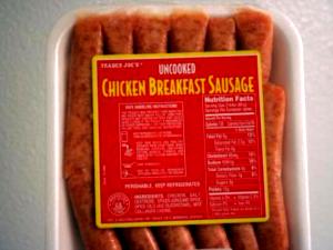 3 links (69 g) Chicken Breakfast Sausage (Uncooked)