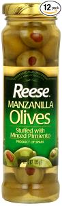 3 olives (14 g) Pimento Stuffed Spanish Green Olives