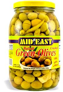 3 Olives Greek Cracked Green Olives