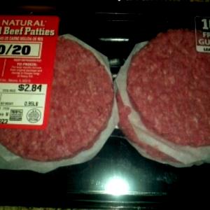 3 Oz 80/20 Irradiated Ground Beef