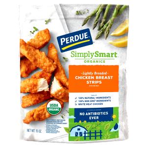 3 oz (84 g) Simply Smart Organics Lightly Breaded Chicken Breast Strips