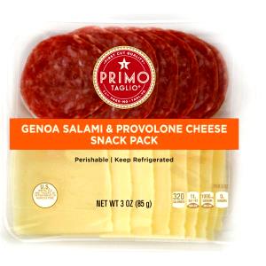 3 oz (85 g) Genoa Salami & Provolone Cheese