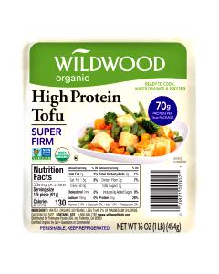 3 oz (85 g) High Protein Organic Tofu - Super Firm