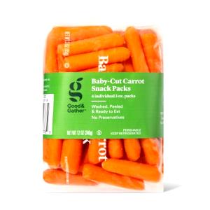 3 oz (85 g) Ready to Eat Baby Cut Carrots