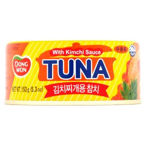 3 oz (85 g) Tuna with Kimchi Sauce