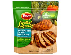 3 oz (85 oz) Southwestern Grilled Chicken Breast Strips