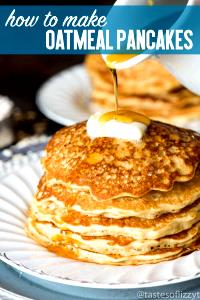 3 pancakes (105 g) Oatmeal Pancakes