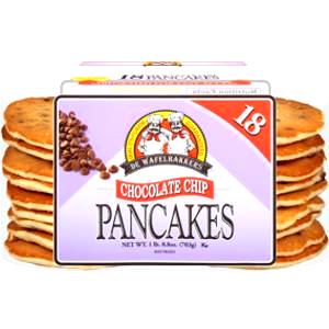 3 pancakes (117 g) Chocolate Chip Pancakes