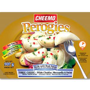 3 perogies Perogies