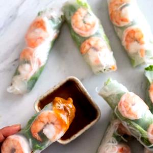 3 pieces (120 g) Shrimp Fresh Spring Roll