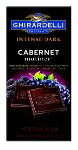 3 pieces (38 g) Intense Dark Cabernet Matinee