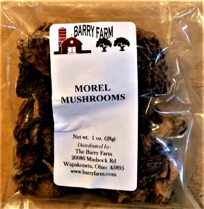 3 pieces (4 g) Dried Morel Mushrooms