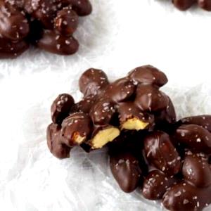 3 pieces (45 g) Dark Chocolate Covered Almond Clusters