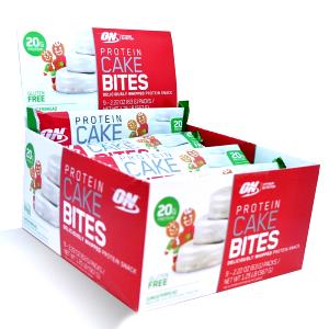 3 pieces (63 g) Protein Cake Bites - Gingerbread