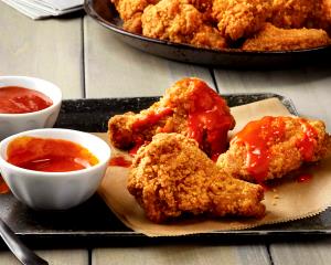 3 pieces (73 g) Crispy Breaded Chicken Wings