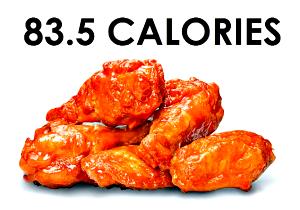 3 pieces (84 g) Buffalo Style Chicken Wings