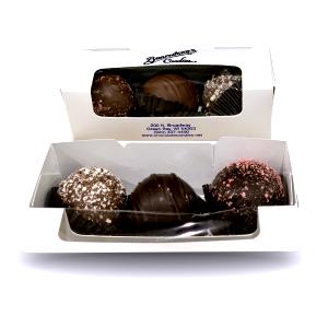 3 pieces Assorted Truffles