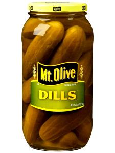 3 Pieces Dill Pickles, Whole