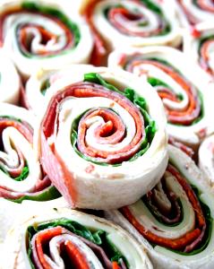 3 pinwheels Italian Style Pinwheels