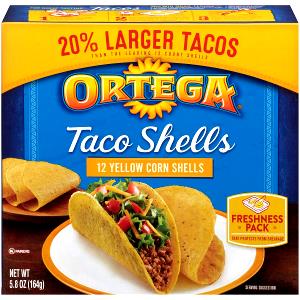 3 shells (32 g) Yellow Corn Taco Shells