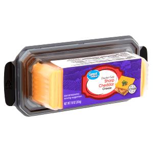 3 slices (28 g) Cracker Cuts Colby & Monterey Jack Cheese