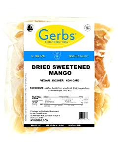 3 slices (40 g) Unsulfured Sweetened & Dried Mango