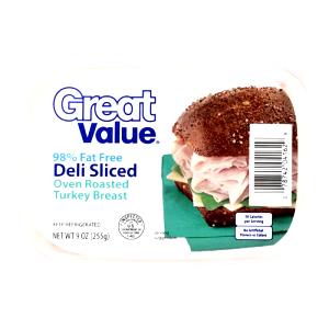 3 slices (51 g) 98% Fat Free Deli Thin Oven Roasted Turkey Breast