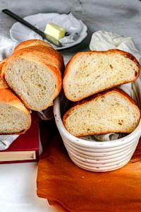 3 slices Batard Bread