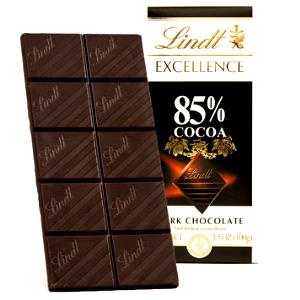 3 squares (30 g) Dark Chocolate 85% Cocoa